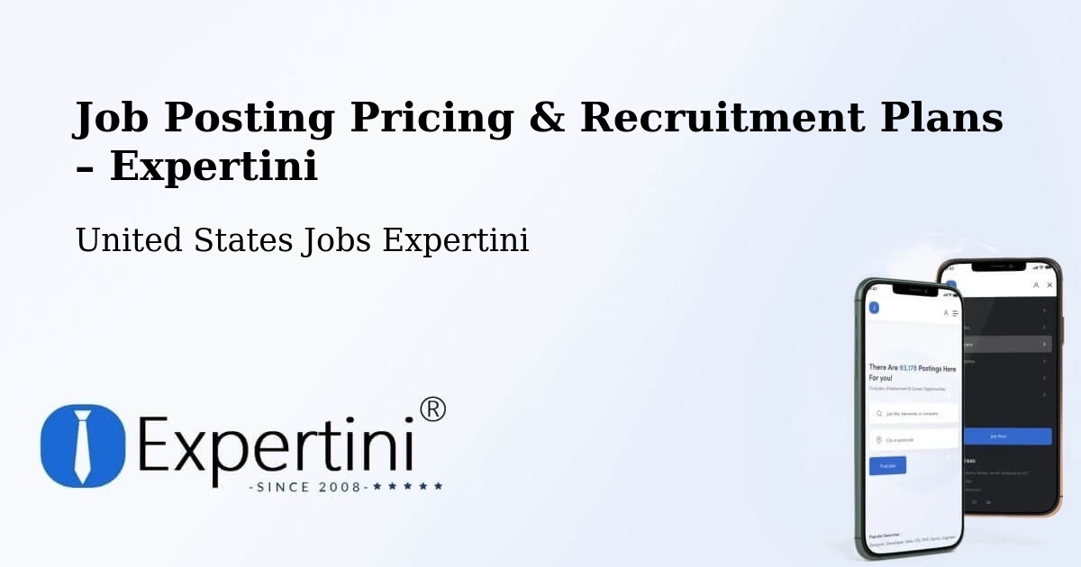 Job Posting Pricing & Recruitment Plans – Huron - Huron, United States Jobs Expertini